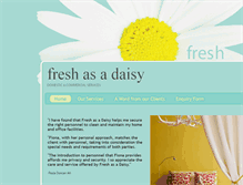 Tablet Screenshot of freshasadaisy.com.au